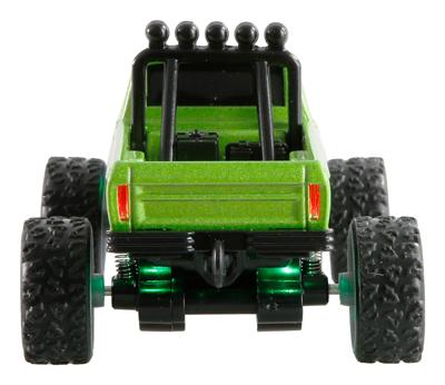 Amewi Die Cast Groen Brushed 1:64 RC auto Elektro Monstertruck Achterwielaandrijving RTR 2,4 GHz