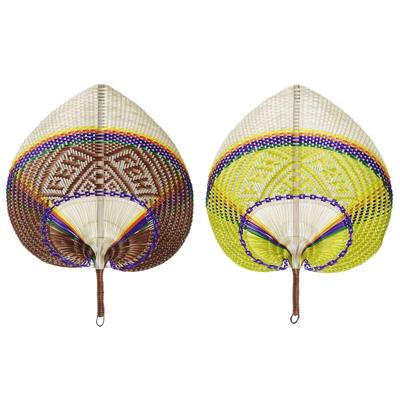 Wanddecoratie DKD Home Decor Oranje Natuurlijk 40 x 0,5 x 32 cm (2 Stuks)