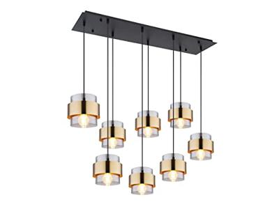 Globo Eetkamer hanglampMilley 8x E27 - 15560-8H
