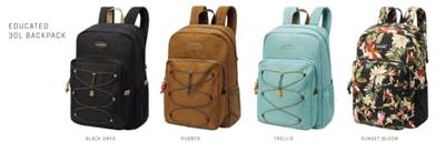 Dakine Educated 30L Rugtas Black Onyx One Size