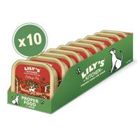 Lily's Kitchen Natuurlijke Volwassen Natte Hondenvoer Tray Cottage Pie Graanvrij Recept 10 x 150g - thumbnail