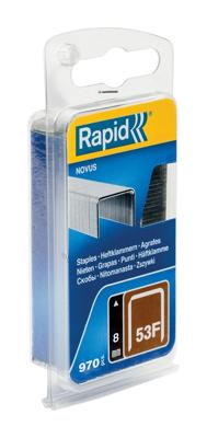 Rapid Nr. 53F dundraadnieten 8 mm, 970 stuks - 5000556 - 5000556 Rapid Nr. 53F dundraadnieten 8 mm, 970 stuks - 5000556 - 5000556