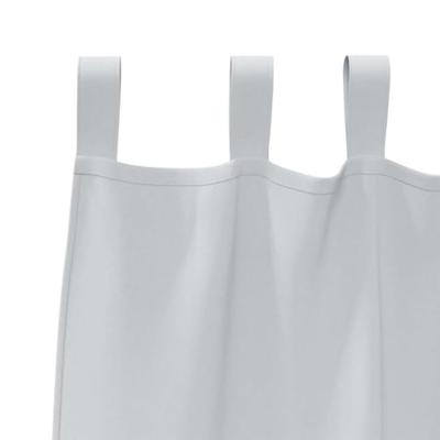 VidaXL Zwart-out gordijnen met ringen 2 pcs bleekgrijs 225 x 140 cm VidaXL Zwart-out gordijnen met ringen 2 pcs bleekgrijs 225 x 140 cm