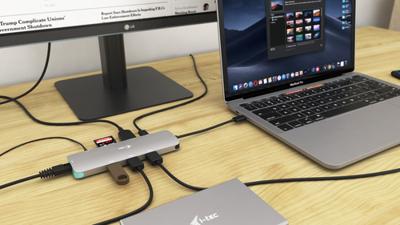i-tec USB-C Metal 4K Nano dock 100W - thumbnail