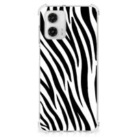 Motorola Moto G73 Case Anti-shock Zebra - thumbnail