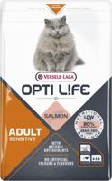 VERSELE LAGA – Trockenfutter für Katzen Opti Life Sensitive – Futter für ausgewachsene Katzen ohne Getreide – mit Lachs – 7,5 kg - thumbnail