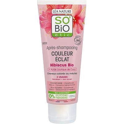 So Bio Etic Conditioner colour & shine hibiscus 200 Milliliter So Bio Etic Conditioner colour & shine hibiscus 200 Milliliter