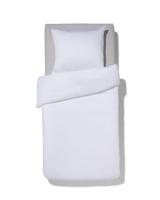 HEMA Dekbedovertrek 140x200/220cm satijn wit (wit) - thumbnail