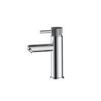 Wastafelmengkraan Sanilux Mia Opbouw Met Geribbeld Knop Chroom - thumbnail