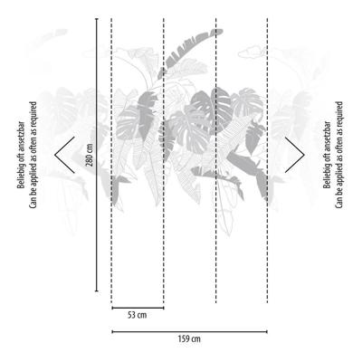 Livingwalls House of Turnowsky - Wit - Floral - 389101