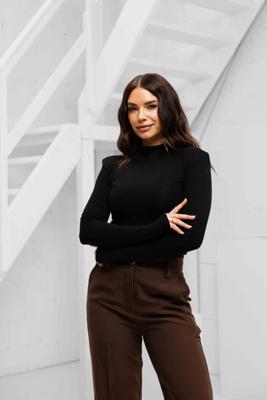 Unique The Label Isa Bodysuit Dames Zwart - Maat L - Kleur: Zwart | Soccerfanshop