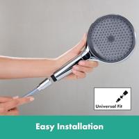 Hansgrohe Designflex doucheslang textiel 200 cm, chroom - thumbnail