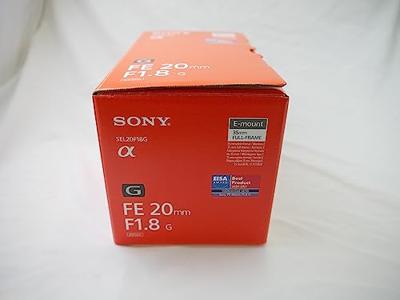 Sony FE 20mm F/1.8 G - thumbnail