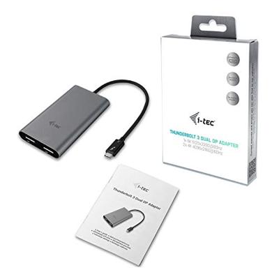 i-tec Thunderbolt 3 > Dual DisplayPort adapter i-tec Thunderbolt 3 > Dual DisplayPort adapter