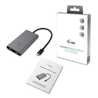 i-tec Thunderbolt 3 > Dual DisplayPort adapter - thumbnail