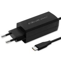 Qoltec 52419 65W GaN supersnelle oplader | 5-20V | 3-3,25A | USB-C 3.1 - thumbnail