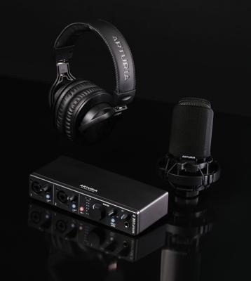 Arturia MiniFuse Recording Pack Black Arturia MiniFuse Recording Pack Black