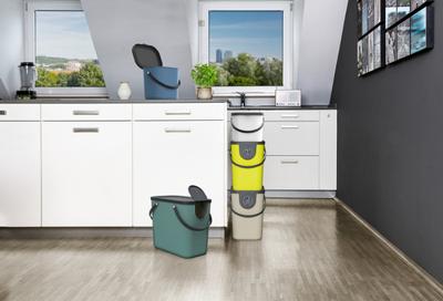 ROTHO Albula Dark green - afvalscheidingscontainer - 6l