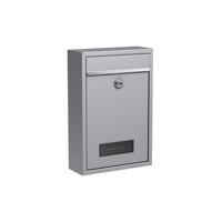 Basi 2170-0308 BK 100 Brievenbus RVS Sleutelslot - thumbnail