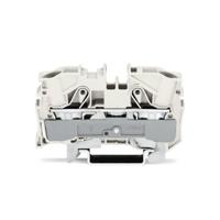 WAGO 2010-1208 Doorgangsklem 2-etages 10 mm Push-In-klem Wit 25 stuk(s) - thumbnail