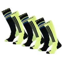 Poederbaas Skisokken 6-pack Striped Black-43/46 - thumbnail