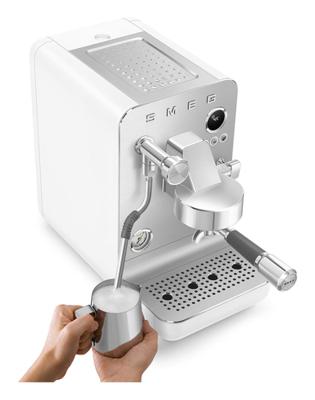 Smeg EMC02WHMEU Espresso apparaat Wit - thumbnail
