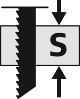 Reciprozaagblad 300mm Mandrex Multicut (2 st.) - thumbnail