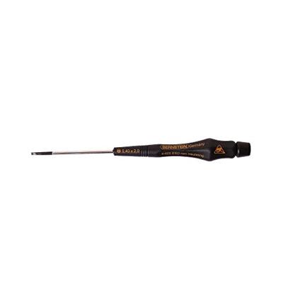 Bernstein Tools for Electronics Elektronica en fijnmechanica Platte schroevendraaier Kopbreedte: 2 mm Koplengte: 60 mm Bernstein Tools for Electronics Elektronica en fijnmechanica Platte schroevendraaier Kopbreedte: 2 mm Koplengte: 60 mm
