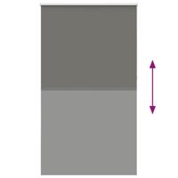 Rolgordijn verduisterend 130x230 cm stofbreedte 126,6 cm grijs - thumbnail