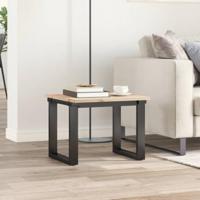 Tafelblad vierkant 50x50x1,7 cm massief grenenhout - thumbnail