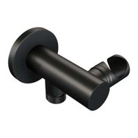 Black Carving thermostatische inbouw regendouche SET 12 met 30 cm douchekop, plafondarm en 3-standen handdouche - thumbnail