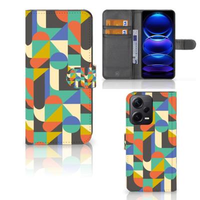 Xiaomi Poco X5 Pro | Note 12 Pro 5G | Telefoon Hoesje | Funky Retro | Portemonnee hoesje