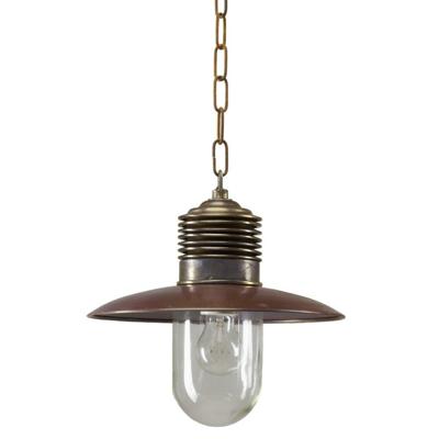 KS Verlichting Veranda hanglampAmpere aluminium met oudkoper - 1197
