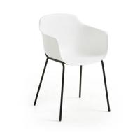 Kave Home Eetkamerstoel 'Maruto' kleur Wit - thumbnail