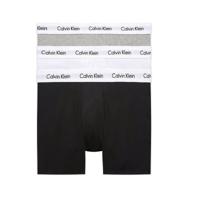 Calvin Klein 3-Pack Heren Boxershorts - Boxer Brief Black - Katoenen mannen boxers - Lange pijpjes - Calvin Klein underwear - S - Wit - Onderbroek - thumbnail