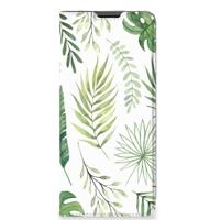 Motorola Moto G51 5G Smart Cover Leaves - thumbnail
