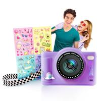 Canal Toys - Photo Creator - Pop Digitale Camera Kleur Paars - Inclusief 32GB SD-kaart - thumbnail