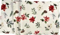 Sander Sander tafelloper X-Mas Flowers 50x140 Fb. 40 - Original - thumbnail