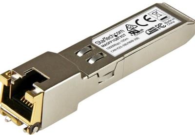 SFP Singlemode Vezelmodule Startech MASFP1GBTXST