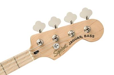 Squier Affinity Series Jaguar Bass H Black MN elektrische basgitaar
