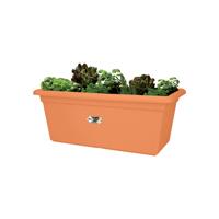 Elho green basics garden xxl plantenbak 60 cm mild terra - thumbnail