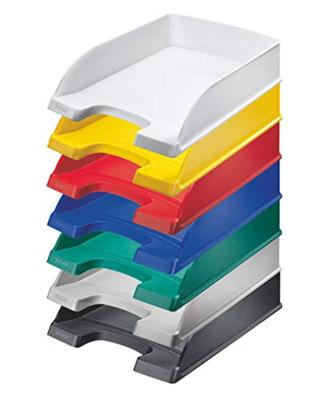 Brievenbak leitz plus standaard a4 geel | 5 stuks