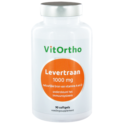 Levertraan 1000mg 90 softgels