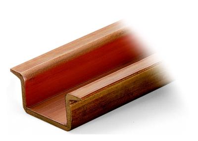 WAGO 210-198 Draagrail Koper 10 stuk(s)