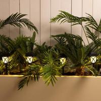 Solar lamp H33cm set van 4 - thumbnail