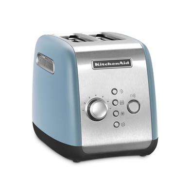KitchenAid 5KMT221 broodrooster 2 snede(n) Blauw, Roestvrijstaal 1100 W