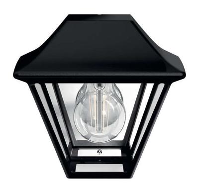 Philips WandlampAlpenglow 13cm zwart - 1649430PN