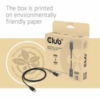 club3D CAC-1083 DisplayPort / HDMI Adapterkabel [1x DisplayPort stekker - 1x HDMI-stekker] Zwart 2.00 m - thumbnail