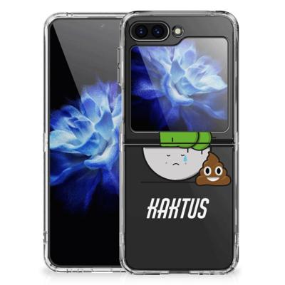 Samsung Galaxy Z Flip 5 Telefoonhoesje met Naam Cactus Poo