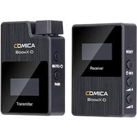 comica BoomX-D D1 draadloze microfoonset met 1 zender en ontvanger voor camera en smartphone - thumbnail